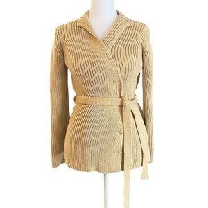 GAP Vintage chunky wrap cardigan
